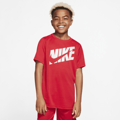 Nike Older Kids' (Boys') Short-Sleeve Training Top