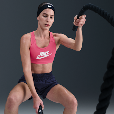 Bra deportivo de media sujeción para mujer Nike Swoosh
