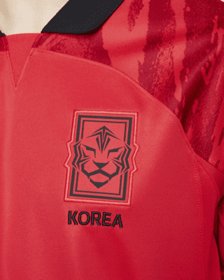 Korea Men's Long-Sleeve Football T-Shirt. Nike ID