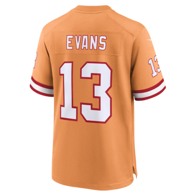 Jersey de fútbol americano Nike de la NFL Game para hombre Mike Evans Tampa Bay Buccaneers