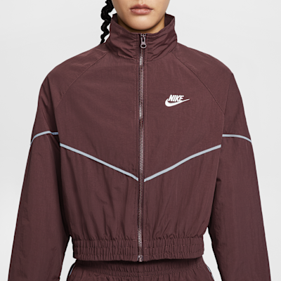 เสื้อแจ็คเก็ตผู้หญิงแบบทอ Nike Sportswear Windrunner
