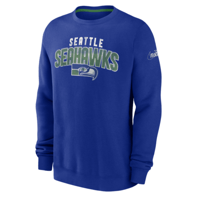 Nike Rewind Gym Vintage (NFL Seattle Seahawks) Women's Pullover