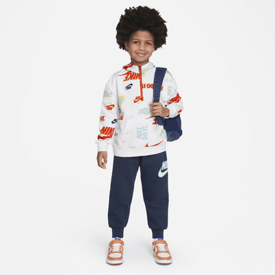 Nike Active Joy French Terry Pullover Hoodie Little Kids' Hoodie