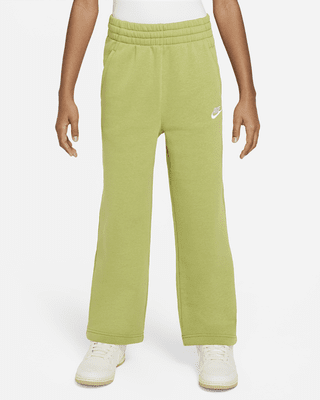 Подростковые  Nike Sportswear Club Fleece Big Kids' (Girls') Wide-Leg Pants