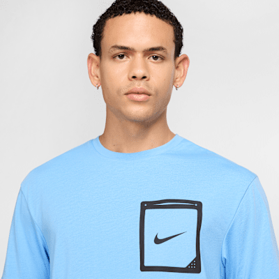 Playera de manga corta para hombre Nike Swim Hydroguard