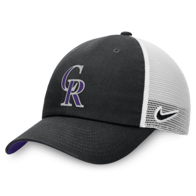Gorra ajustable Nike MLB para hombre Colorado Rockies Heritage86