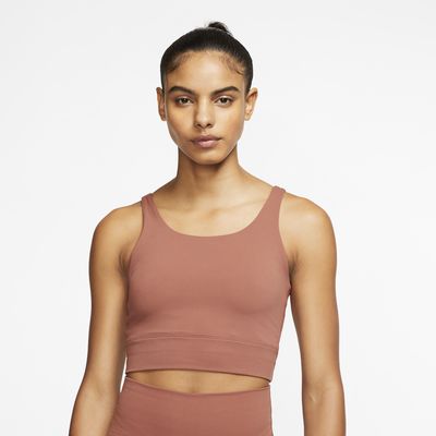 nike metallic crop top