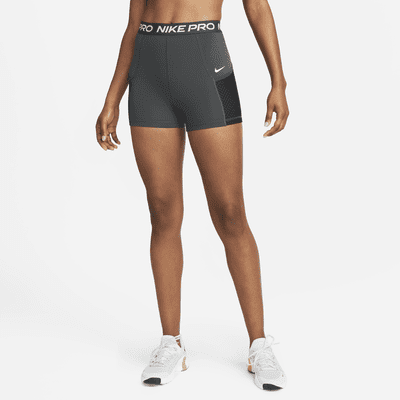 Nike Women's High-Waisted 3" Shorts with Pockets.