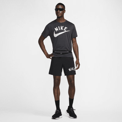 Nike Miler Dri-FIT Kısa Kollu Erkek Koşu Üstü