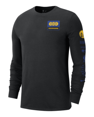 Мужская футболка Golden State Warriors Essential Nike NBA Long-Sleeve