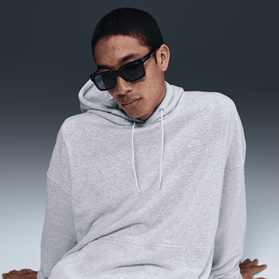 Nike Club Fleece Men's Oversized French Terry Pullover Hoodie