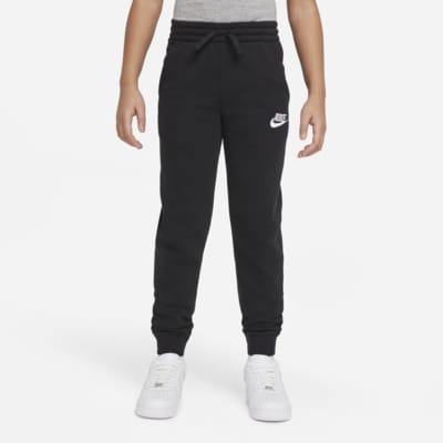 nike club fleece pants black
