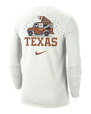 Texas Men's Nike College Long-Sleeve T-Shirt.