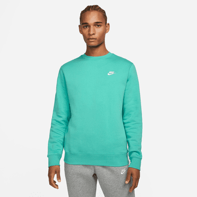 nike teal crew neck