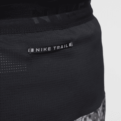 Nike Trail Stride Dri-FIT hardloopshorts met binnenbroekje voor heren (18 cm)