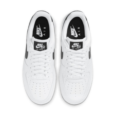 air force ones womens black and white