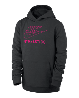 Детское худи Nike Swoosh Club Fleece Big Kids' Gymnastics Pullover Hoodie