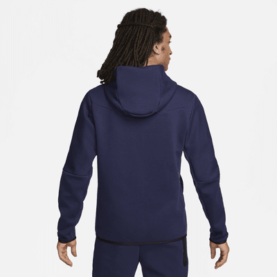 Felpa da calcio con cappuccio e zip a tutta lunghezza Nike Inghilterra Tech Fleece Windrunner – Uomo