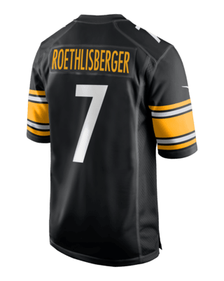 Ben Roethlisberger Pittsburgh Steelers Nike Youth Team Color Game Jersey -  Black