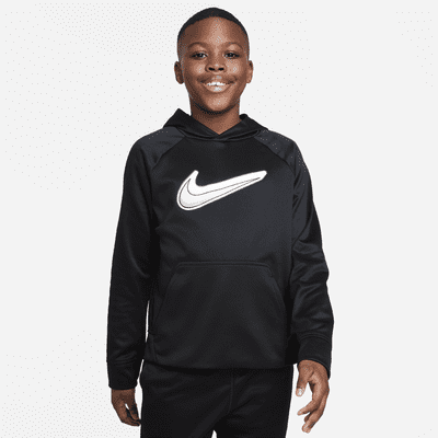 Nike Therma-FIT Big Kids' (Boys') Graphic Pullover Hoodie (Extended Size).