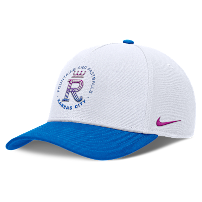 Kansas City Royals City Connect Rise Men's Nike Dri-FIT MLB A-Frame Adjustable Hat from Nike - $40