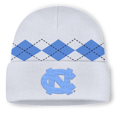 North Carolina Utility Argyle Men's Jordan Brand College Cuffed Beanie