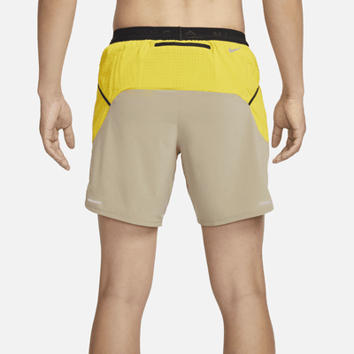 Shorts de running con forro de ropa interior Dri-FIT de 18 cm para hombre Nike Trail Second Sunrise