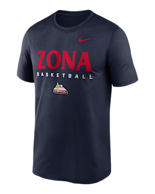 Мужская футболка Arizona Courtside Basketball Legend Nike Dri-FIT College для баскетбола