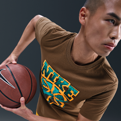 เสื้อยืดบาสเก็ตบอลผู้ชาย Dri-FIT Nike
