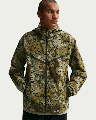Мужская куртка Nike Tech Woven Full-Zip Windrunner для бега