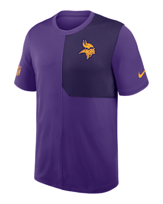 Мужские  Minnesota Vikings Sideline Coach Nike Dri-FIT NFL Top