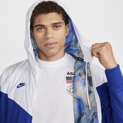 Vävd jacka USA Windrunner Nike Breaking för män