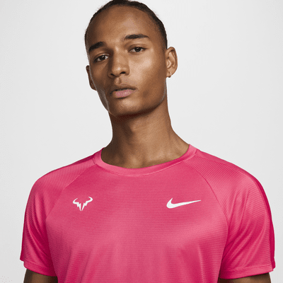 Rafa Challenger Nike Dri-FIT Kurzarm-Tennisoberteil für Herren