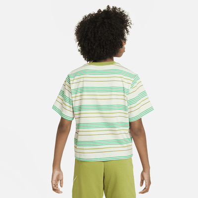 Nike Sportswear Essentials+ Big Kids' (Girls') Boxy T-Shirt