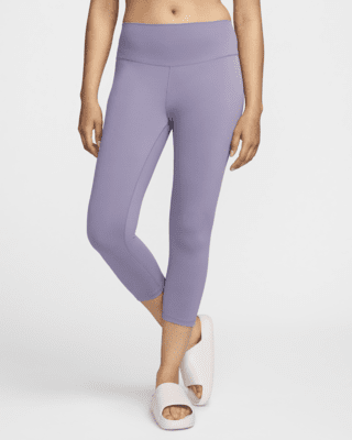 Женские тайтсы Nike One High-Waisted Crop Leggings