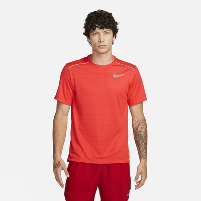 Nike Dri-FIT Miler Men's Short-Sleeve Running Top. Nike MY