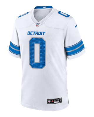 Мужские джерси Jahmyr Gibbs Detroit Lions Nike NFL Game Jersey