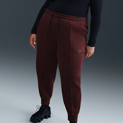 Joggers de tiro medio para mujer (talla grande) Nike Sportswear Tech Fleece