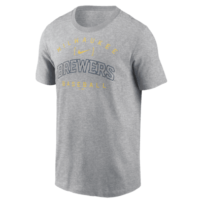 Milwaukee Brewers Home Team Athletic Arch Men's Nike MLB T-Shirt