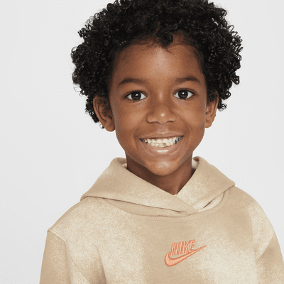 Nike Sportswear Powder Play Little Kids' Lightweight Fleece 2-Piece Pullover Hoodie Set