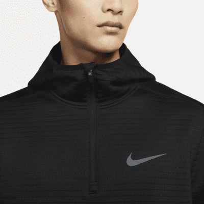 Nike Pro Men's Short-Sleeve 1/4-Zip Hoodie. Nike JP