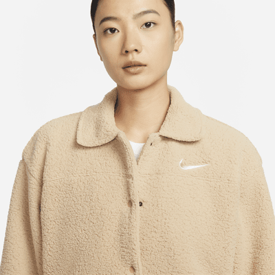 Nike Sportswear Women's Collared High-Pile Jacket