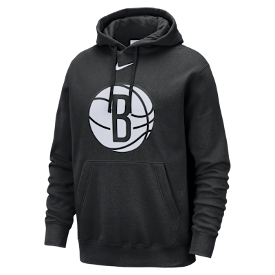 Brooklyn Nets Club Men's Nike NBA Pullover Hoodie
