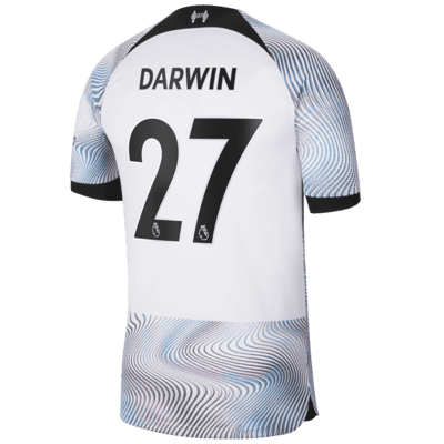 Liverpool 2022/23 Stadium Away (Darwin Núñez) Men's Nike Dri-FIT Soccer Jersey