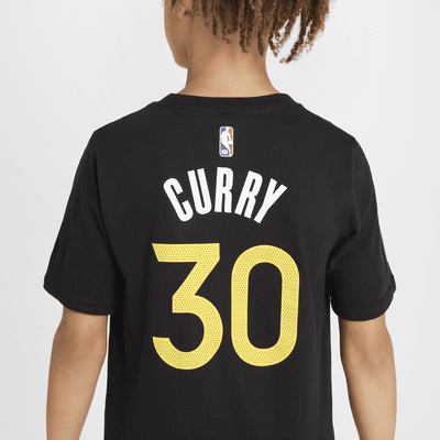 Golden State Warriors City Edition Nike NBA-T-Shirt für ältere Kinder