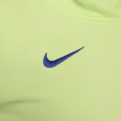 Dámská mikina Nike Football FC Barcelona Phoenix Fleece s kapucí, třetí