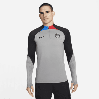 FC Barcelona Strike Men's Nike Dri-FIT Knit Soccer Drill Top