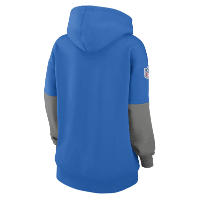 Detroit Lions Sideline Essential Women's Nike NFL Pullover Hoodie