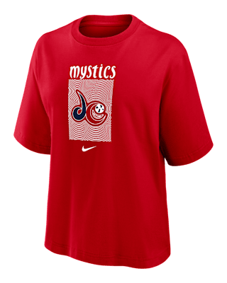 Женская футболка Washington Mystics Nike WNBA Boxy