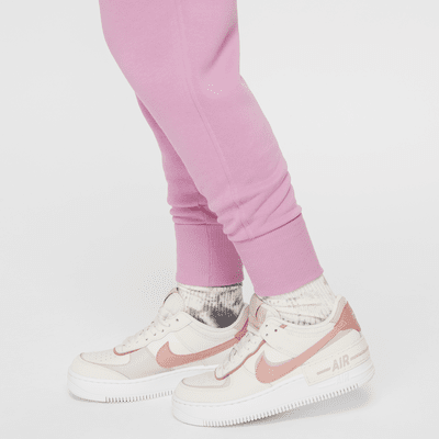 Pantaloni aderenti a vita alta Nike Sportswear Club Fleece – Ragazza